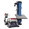 Bucktool Combo 2" x 42" Belt Sander 6" Bench Grinder, Knife Sharpener with Large Work Table BG2600 Upgraded Model