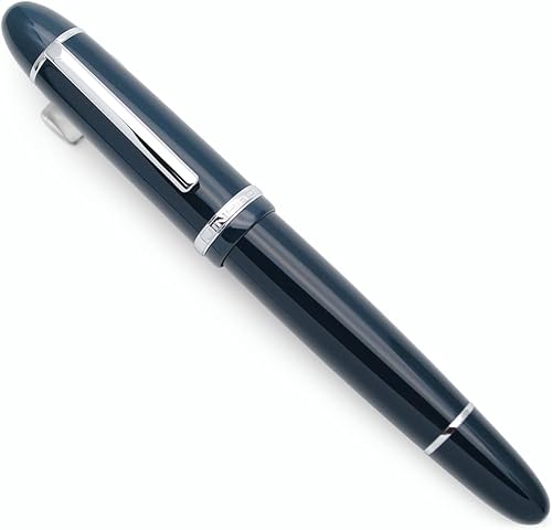 JINHAO X159 - Pluma estilográfica (F Nib 0.020 in, azul oscuro con clip plateado) JINHAO X159 - Pluma estilográfica (F Nib 0.020 in, azul oscuro con clip plateado)