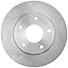ACDelco Silver 18A862A (19241871) Non-Coated Front Disc Brake Rotor