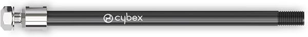 Cybex Perno passante per rimorchio per bici Cybex con perno posteriore da 12 mm, 169 - 184 mm (M12 x 1.0), Nero - 1