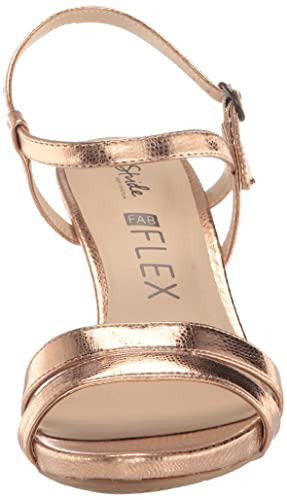 LifeStride Women's Miracle Heeled Sandal, Cuivre métallisé, 10 UK Wide – vue 2