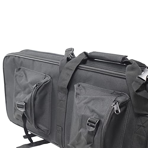 Fouos 81Cm Tactical Rifle Case, Military Rifle Storage Case, M4 Gun Bag Adjustable Shoulder Strap Gun Bag Pistol Airsoft Backpack For Hunting(Black) #TOP5