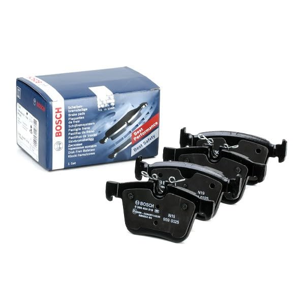 Image secondaire de Plaquettes de Frein Arrière Bosch BP1993 - Jeu de 4, Qualité Supérieure