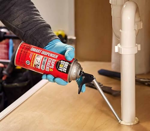 Great Stuff Gaps and Cracks with Smart Dispenser 12 oz Polyurethane Foam Sealant - Thumbnail 2