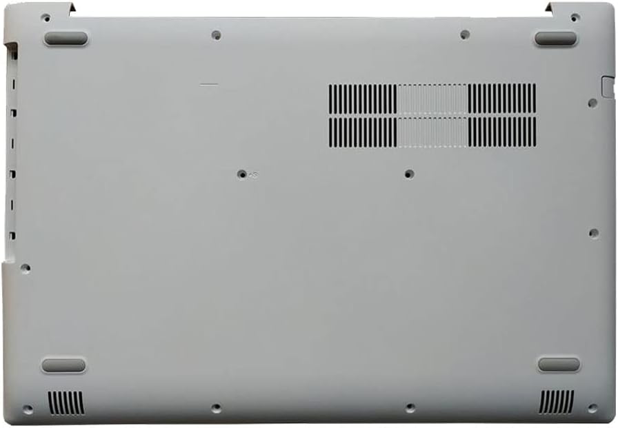 Laptop Replacement Shell Compatible for Lenovo IdeaPad 330-15IKB 330-15 330-15IGM 330-15ARR (White Bottom Base Cover Case with Type Hole)