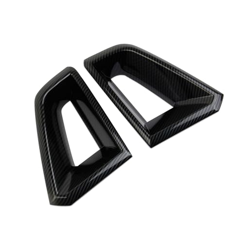 Image of Carbon Fiber Style Front Bumper Trim Grille Side Cover for 2023-2026 Chevrolet Colorado