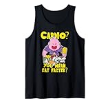 Cardio vs Eat Faster, Train Insaiyan, Funny Workout, Fat Buu Tank Top