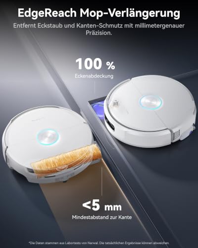 NARWAL Flow 2 Roboter-Saug-Wischroboter，Saugleistung von 31.000 Pa, Kombiniertes Kehren und Wischen… – Ansicht 4