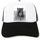 Atprints Photo de loup aux yeux rouges Gorra de Béisbol Gorra de...
