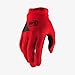 100% RIDECAMP Motocross & Mountain Bike Gloves (MD - RED) MTB & MX Racing Protective Gear - Medium
