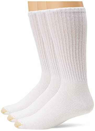 Gold Toe Men's Ultra Tec Performance Crew Athletic Socks, Multipairs, White (3-Pairs), X-Large Gold Toe Men's Ultra Tec Performance Crew Athletic Socks, Multipairs, White (3-Pairs), X-Large