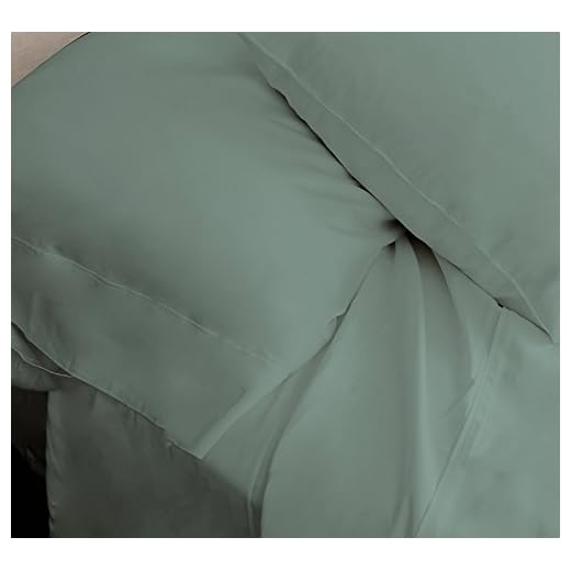 SHEEX Ecosheex Bamboo Origin Pillowcase, Set of 2, Ultra-Soft, Absorbent Fibers, Seafoam, King