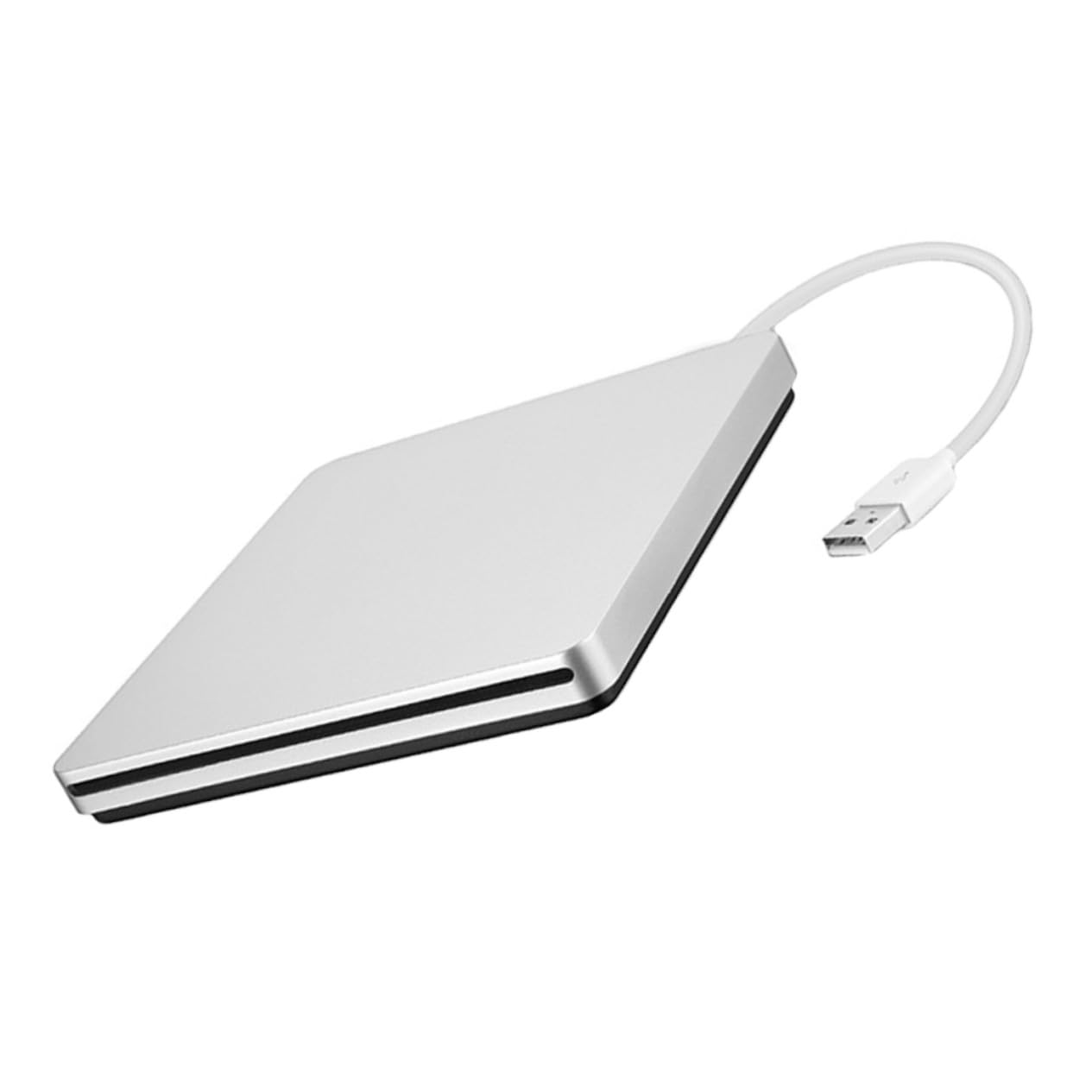 Graveur DVD externe slim argenté avec connectique USB 3.0 - 8