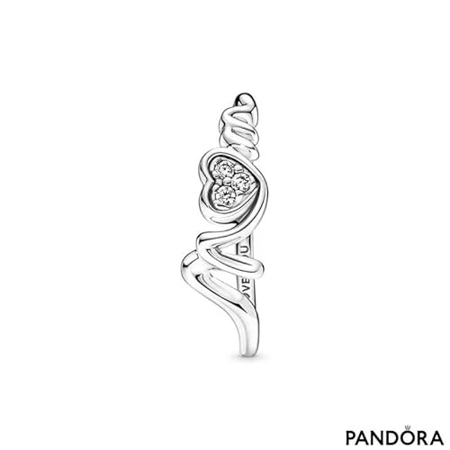Pandora Mom Pavé Heart Ring, 191149C01-56 #TOP2