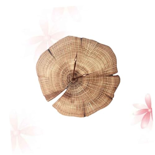 Cabilock Horloge Murale Créative Acrylique Design Rétro Silencieux Décoration Annuelle pour Maison Bureau Salon