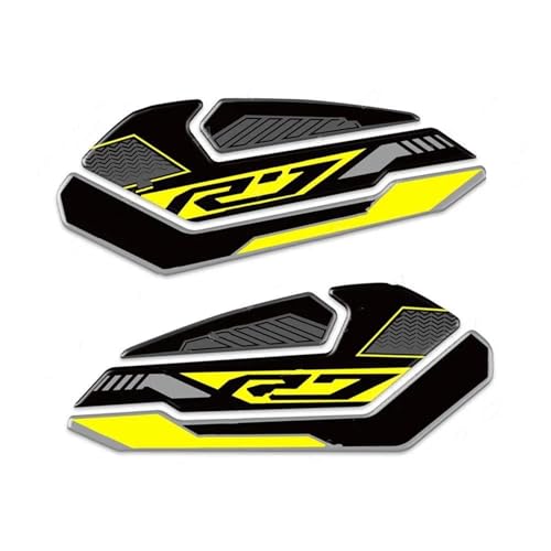 Genouillère réservoir Yamaha R7 évitez les rayures avec ce tampon latéral or