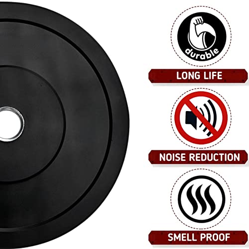 Image of BULLAR Rubber Weight Plates 14 inches Steel Dumbbells rods 25mm Gym Equipment Set for Home Workout, Home Gym kit Rubber Plates Combos (15 kg Rubber Dumbbell Set)
