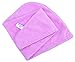 HOPESHINE Hair Towel Twist Women's Soft Shower Towels for Hair Turban Wrap Drying Head Towels Great Gift for Women (Blue+Purple+Rose Red 3-Pack)