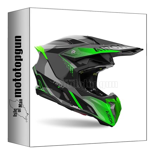 Airoh Twist 3 Shard Green Gloss Helmet XL