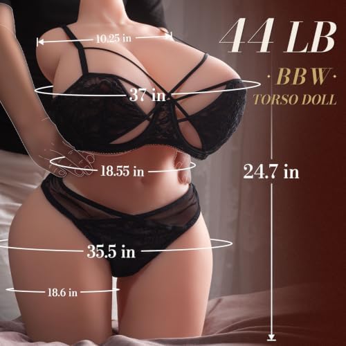 20kg BBW  인형 몸통, 큰 가슴, 두꺼운 해골 여성 몸통 — 사진 5