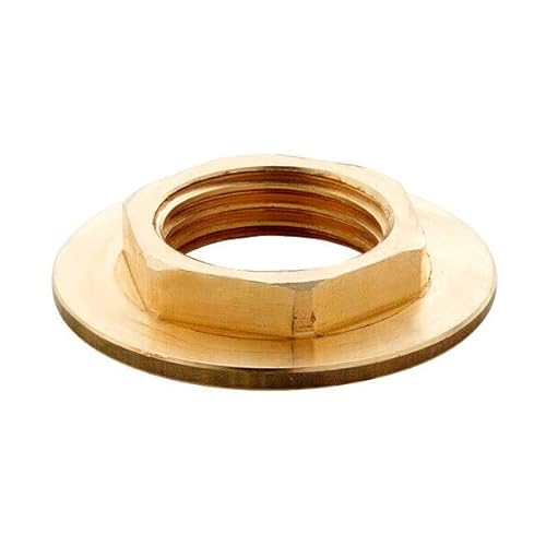 Contre écrou laiton à grand plateau 11/4