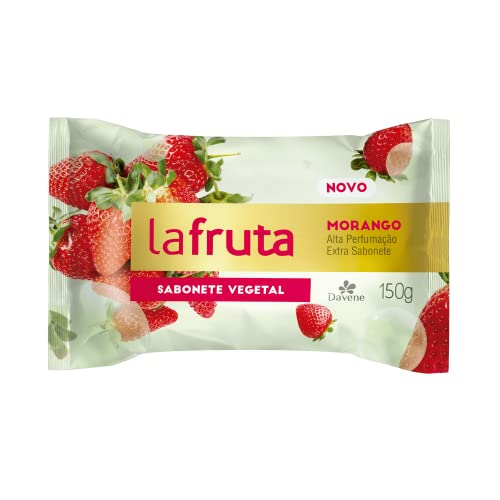 Sabonete em Barra Vegetal La Fruta Morango 150g