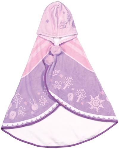 スケーター(Skater) バスポンチョ フード付き キッズ 吸水速乾 108×92cm ディズニー プリンセス 塔の上のラプンツェル BPO1-Aのサムネイル