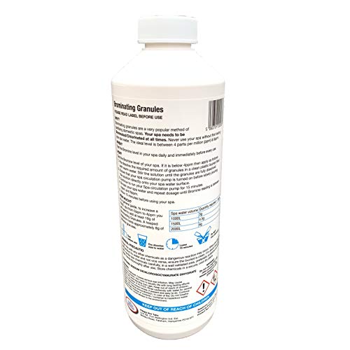 Happy Hot Tubs Bromine Granules 1kg Tub Brominating Bromide Pool Spa