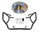 CHIFUN Engine Guard Upper Crash Bars for Suzuki V-Strom 800 Vstrom DL800 DE DL800DE 2023 2024 2025 Steel Motorcycle Frame Gas Fuel Tank Falling Protection Bars Replacement (Black)