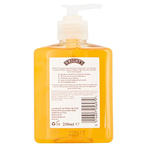 WRIGHTS HAND WASH ANTIBACTERIAL (Pack of 6), Clear, 1 count (Pack of 6) - Image 3