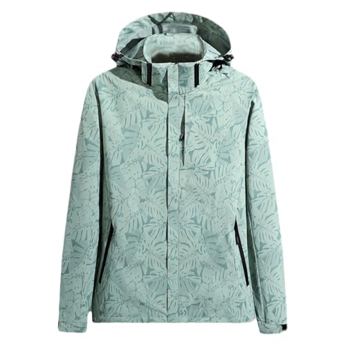 Chaqueta de arce fina impermeable de mujer que frena el viento y la humedad exterior