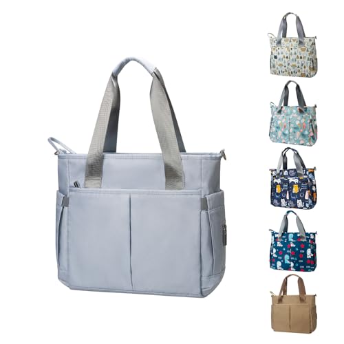 PHEBEN Diaper Bag Tote Waterproof Messenger for Mom & Dad
