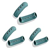 Contenu de l'emballage : 6 supports de poignée chaude pour casseroles et poêles, 7,5 x 2 cm chacun, petite taille est pratique à ranger dans un tiroir et apporte de la qualité à votre vie quotidienne.