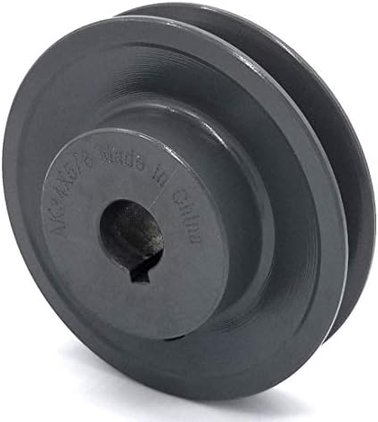 Honbeanify JSDINCN Phoenix Mfg. V-Groove Drive Pulley, 3.5'' Diameter, 5/8 Bore, Cast Iron