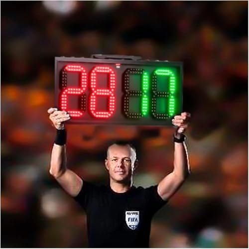 Cartas de Reemplazo Electrónicas de Fútbol de Cuatro Dígitos miniatura 4