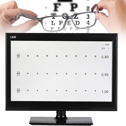 Tabla digital de agudeza visual LCD con control remoto para pruebas de visión 2