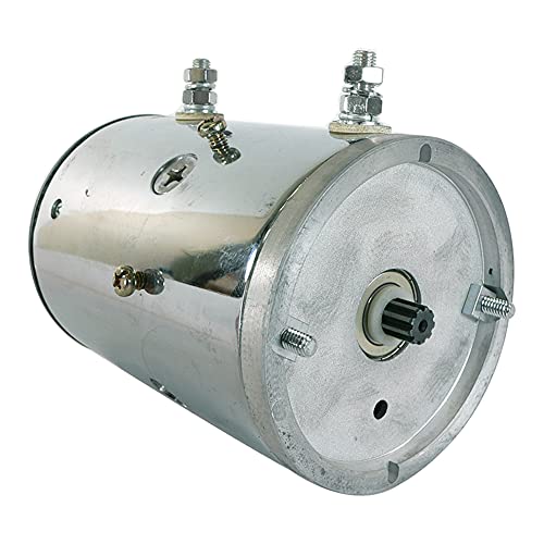 Image of DB Electrical LFS0014 Hydraulic Motor Compatible With /Replacement For Fenner Chrome Double Insulated CW 12 Volt /W-9799C, W-9799LC