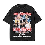 Men's Women's One Music Direction Band T Shirt Youth&Adult Men's Teen Mens Short-Sleeve Cotton T Shirts,Crewneck Top Fashion Oversized Shirt Sport Athletic Custom Tees Clothes Large Black