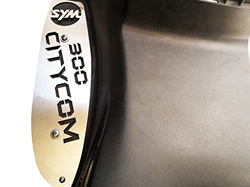 Kit plaques repose-pieds pour SYM Citycom 300i 2008-2020 - 3