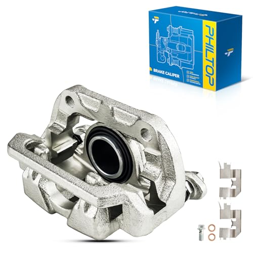 Image of PHILTOP Rear Right Brake Caliper w /o Pads Compatible with 2005-2010 Odyssey, OE# 19-B2928, Replacement Disc Brake Caliper Assembly
