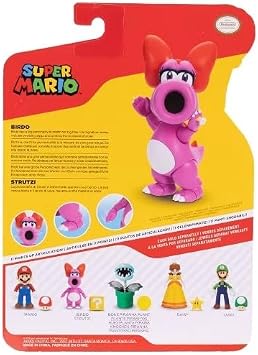Super Mario 4 inch Birdo with Question Block Action Figure