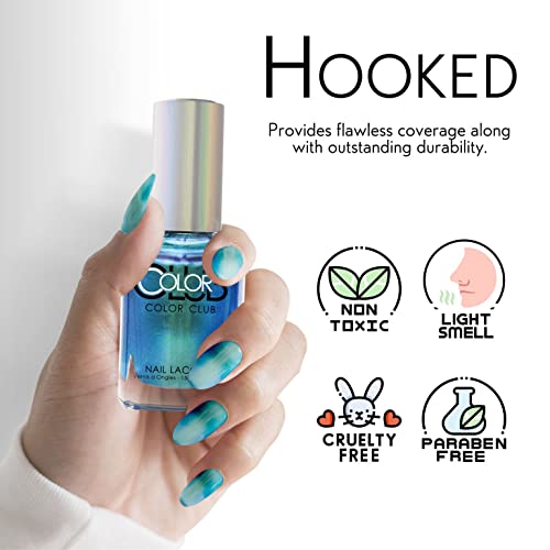 Color Club Oil Slick Collection Tri-Chrome Nail Lacquer #TOP4