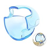  Retractor de boca, retractor de labios, abridor de boca, abridor de boca dental de 5 piezas, amplio campo de visión, mejilla de labios para dientes para tratar(Blue transparent)