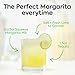 SOL SQUEEZE Mango Margarita Mix - Organic, Vegan, and Portable 2-Serving Pouch with Real Fruit Blend, Gluten-Free, and Non-GMO, (6 Pack)
