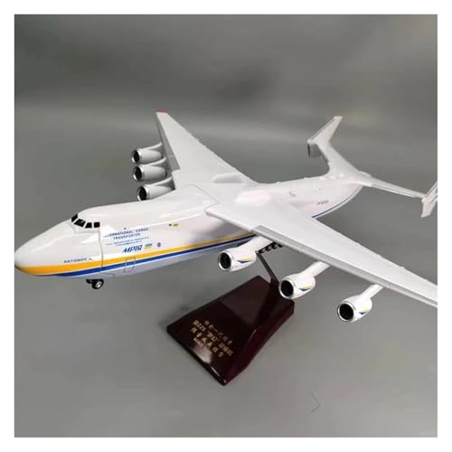 LIUSANG Skala samolotu 42 cm 1/200 dla Antonov AN-225 Mriya samolot transportowy symulacja samolot żywica plastikowy model nadaje się do wyświetlania