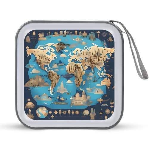 Étui à CD pour 40 DVD antichoc - Protection plastique rigide et design