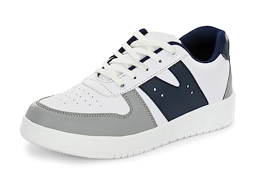 Image of MACTREE Men's Black Polyurethane (PU) Sneakers