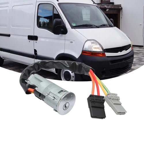 Interruptor de encendido 7701475696 para Nissan Interstar y Primastar con llaves 3