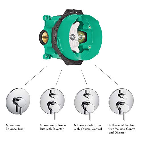 hansgrohe 1850181, iBox Plus com paradas de serviço, 3/4 atualização necessária de 10 cm 01850181 ás