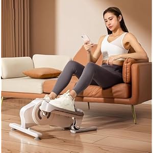 Ellipse beentrainer voor senioren, volledig gemonteerd, met afstandsbediening en 16 instelbare snelheden, gezondheids- en fitnessoefening trapstepper